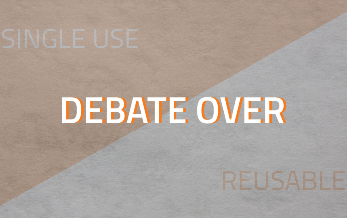Sustainability: single use vs reusable