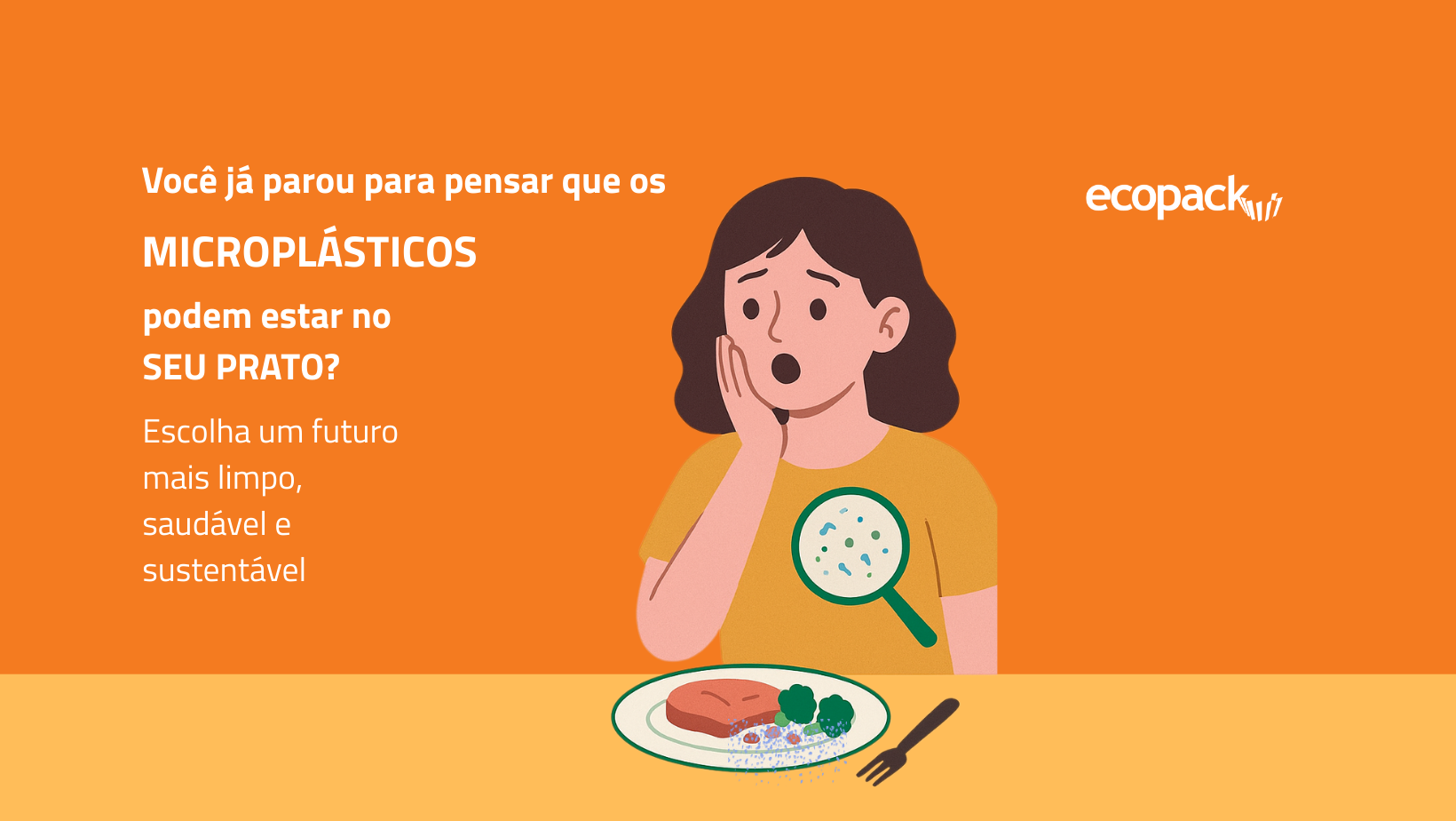 microplastico no prato