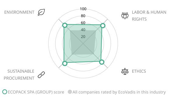EcoVadis Theme score comparison