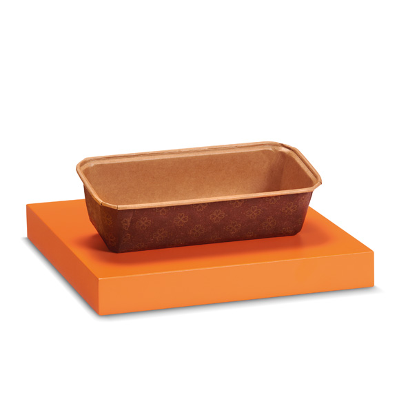 plumpy impresso marrom flores